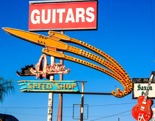 Vanishing Austin_Guitars on Speed by Jann Alexander © 2013
